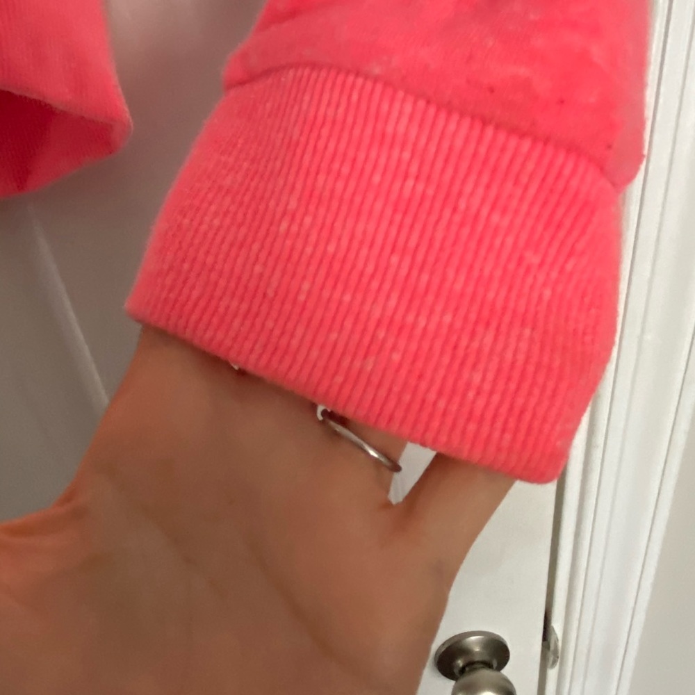 HOT Pink Zip Hoodie - Picture 6 of 9